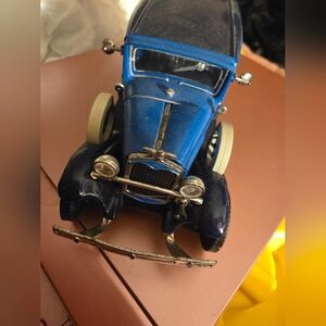 Classic Blue Toy Car